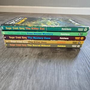 Paul Hutchens Sugar Creek Gang Mystery Book Lot of 5 Paperbacks